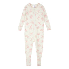 Petit Lem - Pijama anudado convertible de modal y algodón orgánico | Beige