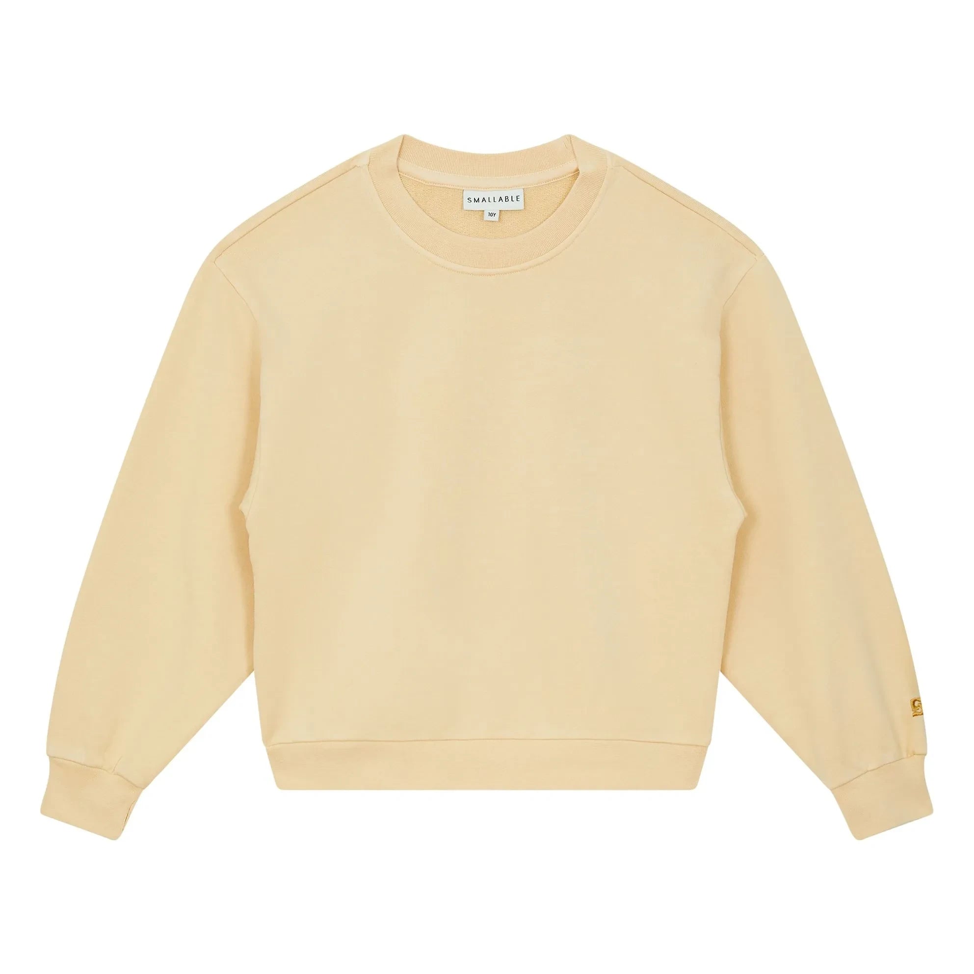 Smallable Kid - Sudadera Maia de algodón orgánico | Amarillo claro