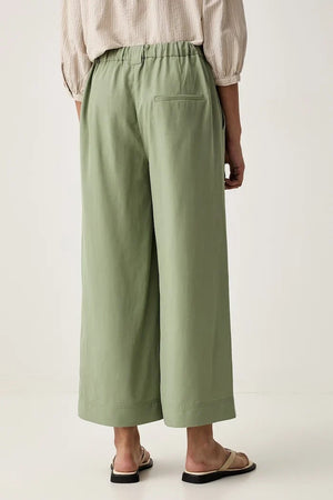 Pantalón de lino de mujer de pernera ancha Marc O'Polo