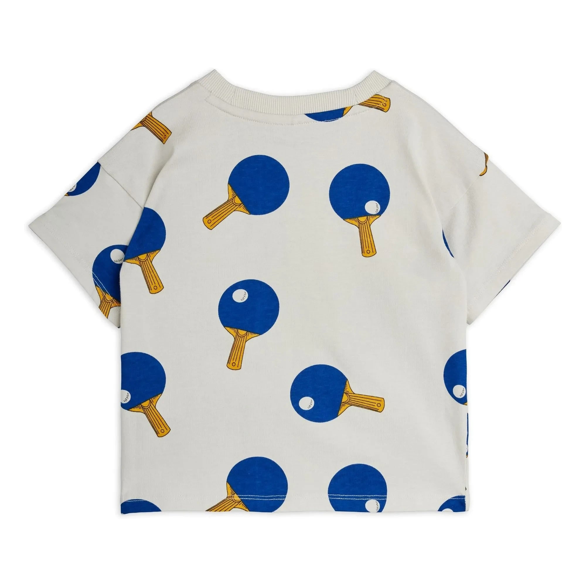 Mini Rodini - Camiseta de tenis de mesa de algodón orgánico | Gris