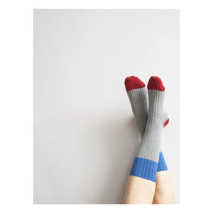 La cereza del pastel - Calcetines Yvette | Gris ceniza