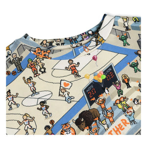 Molo - Camiseta Ralphie Basketball de algodón orgánico | Crudo