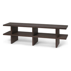 Ferm Living - Banco Kona de roble | Roble oscuro