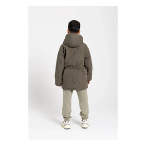 Hundred Pieces - Parka con forro de búho | Caqui