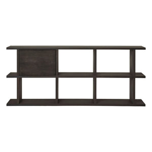 Ferm Living - Módulo de madera para estantería Kona | Roble Oscuro