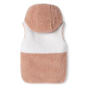 Liewood - Chaleco sin mangas estilo Sherpa Diana, fabricado con fibras recicladas | Rosa claro