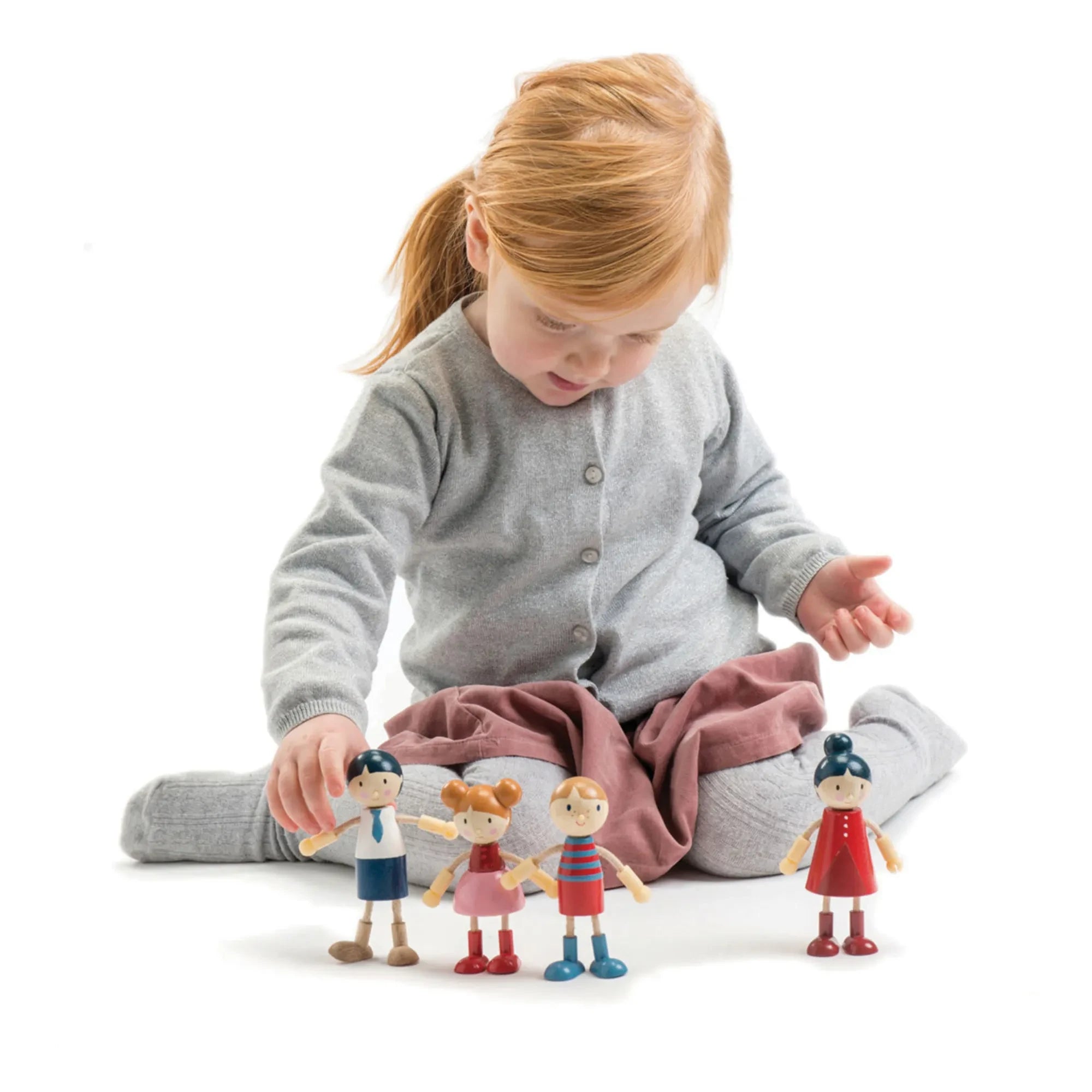 Tender Leaf Toys - Familia de muñecas