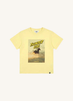 Hundred Pieces - Luna Horses Camiseta | Amarillo claro