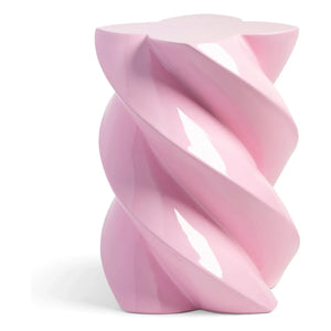 &Klevering - Mesa auxiliar Pillar | Rosa caramelo