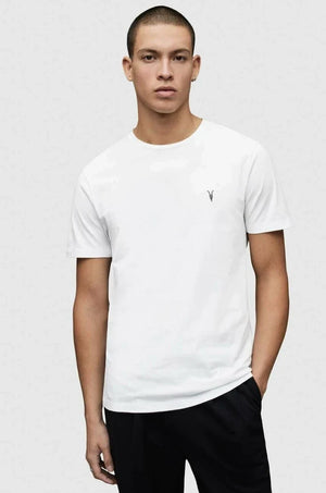 Camiseta de algodón AllSaints BRACE SS CREW