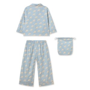 Tinycottons - Pijama azul claro para perros