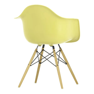 Vitra - Silla DAW - base de arce - Charles & Ray Eames | Amarillo limón