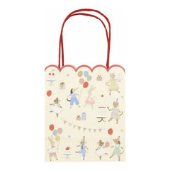 Meri Meri - Bolsas de cumpleaños Animal Friends - Juego de 8