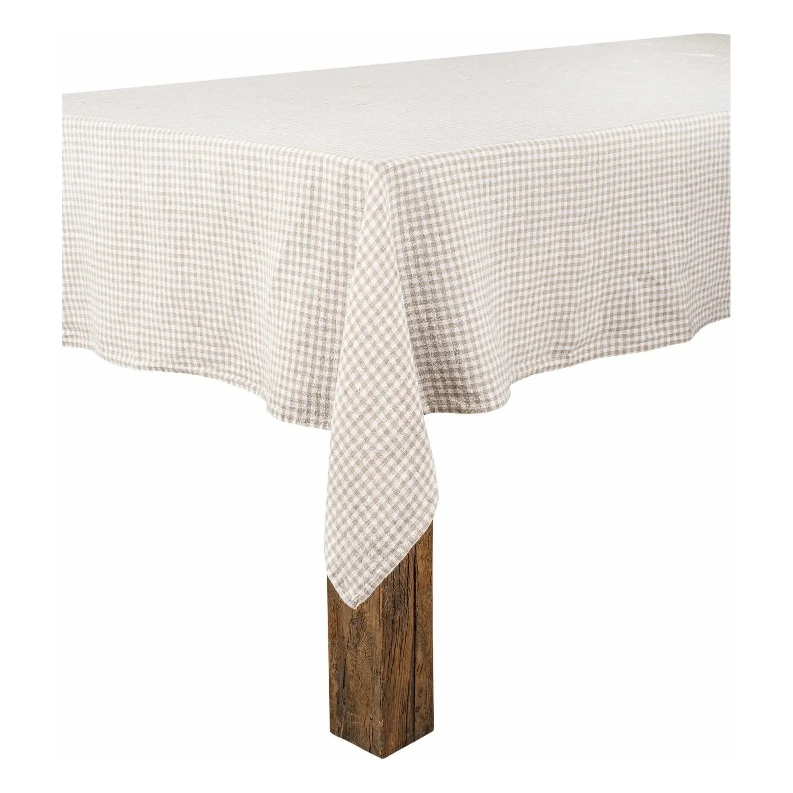 Haomy - Mantel de cuadros Piana II | Lino