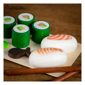 Erzi - Juego de juguete de sushi - 11 piezas
