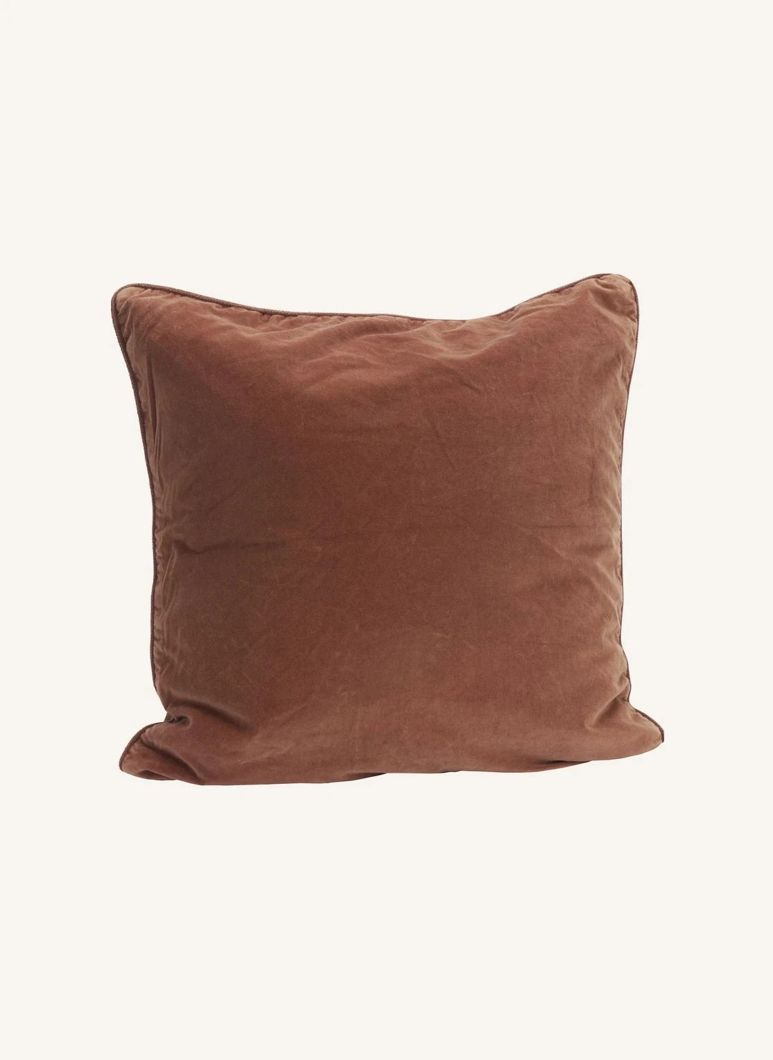 Madam Stoltz - Funda de cojín de terciopelo | Terracota