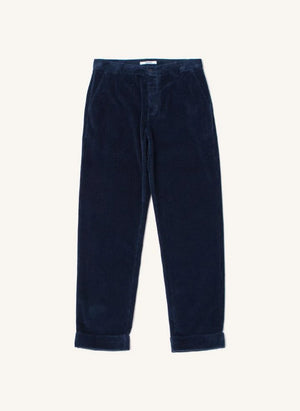Edmmond Studios - Pantalón de terciopelo Jorge | Azul oscuro