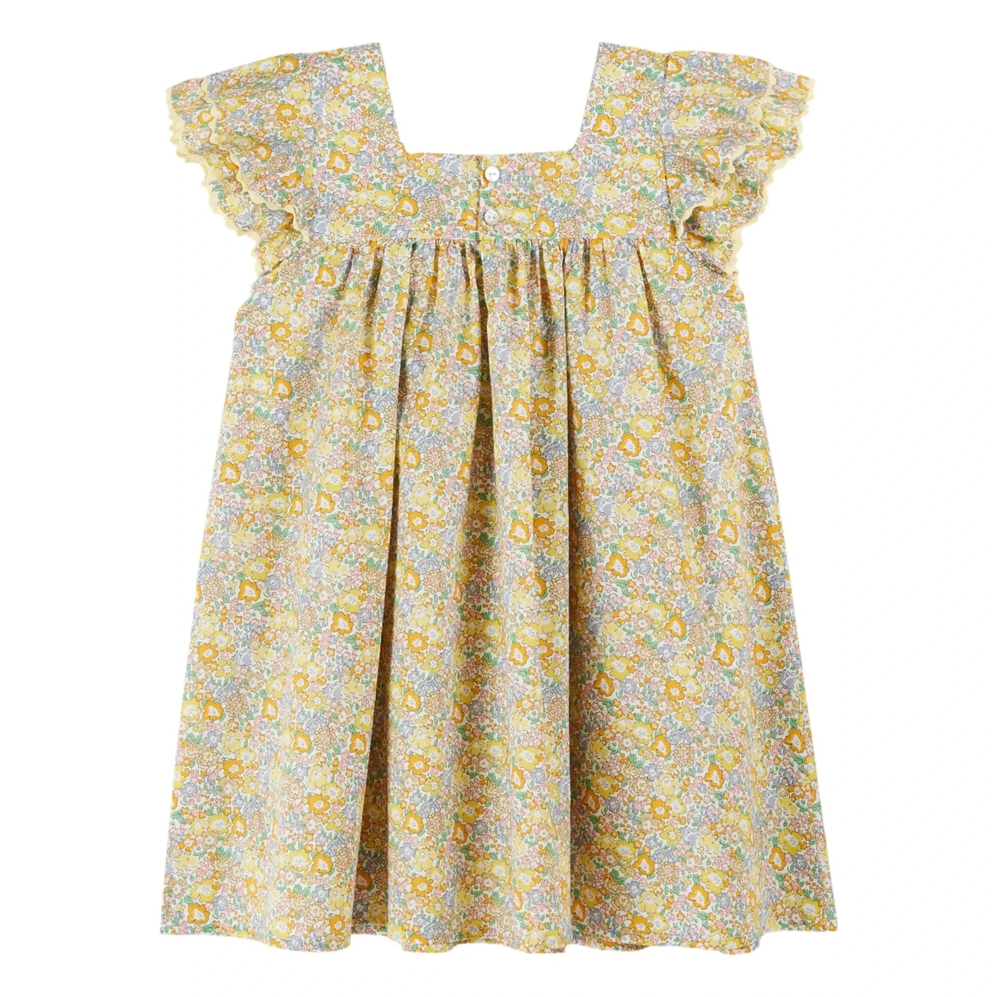 Emile et Ida - Vestido Liberty | Amarillo