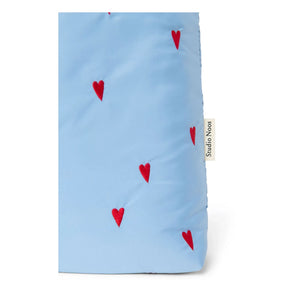 Studio Noos - Bolso de mamá Puffy Hearts | Azul claro