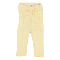 Búho - Leggings de algodón orgánico Ribli | Amarillo