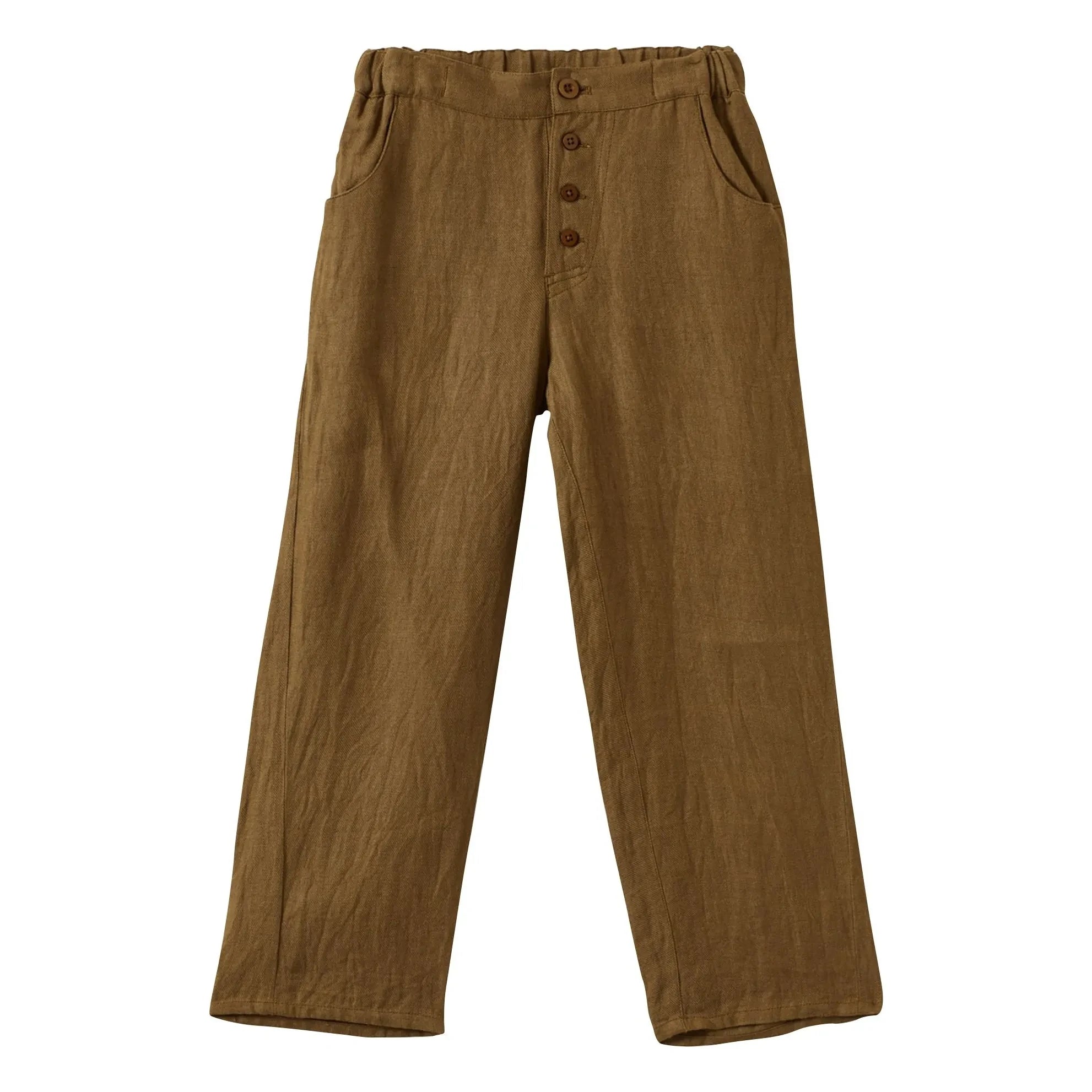 Pantalón de Lino Sullivan - Caramelo | Marrón