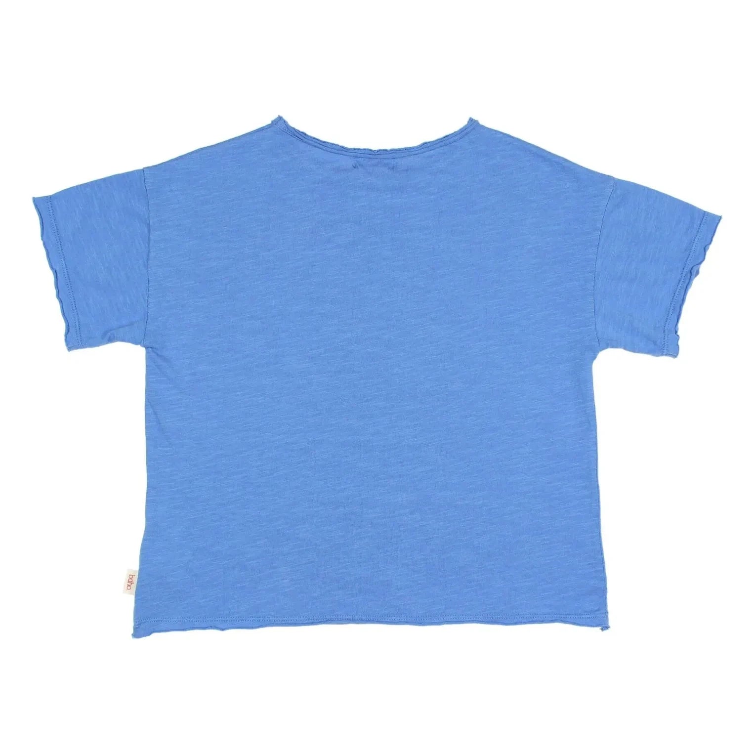 Búho - Camiseta de algodón orgánico Muz | Azul celeste