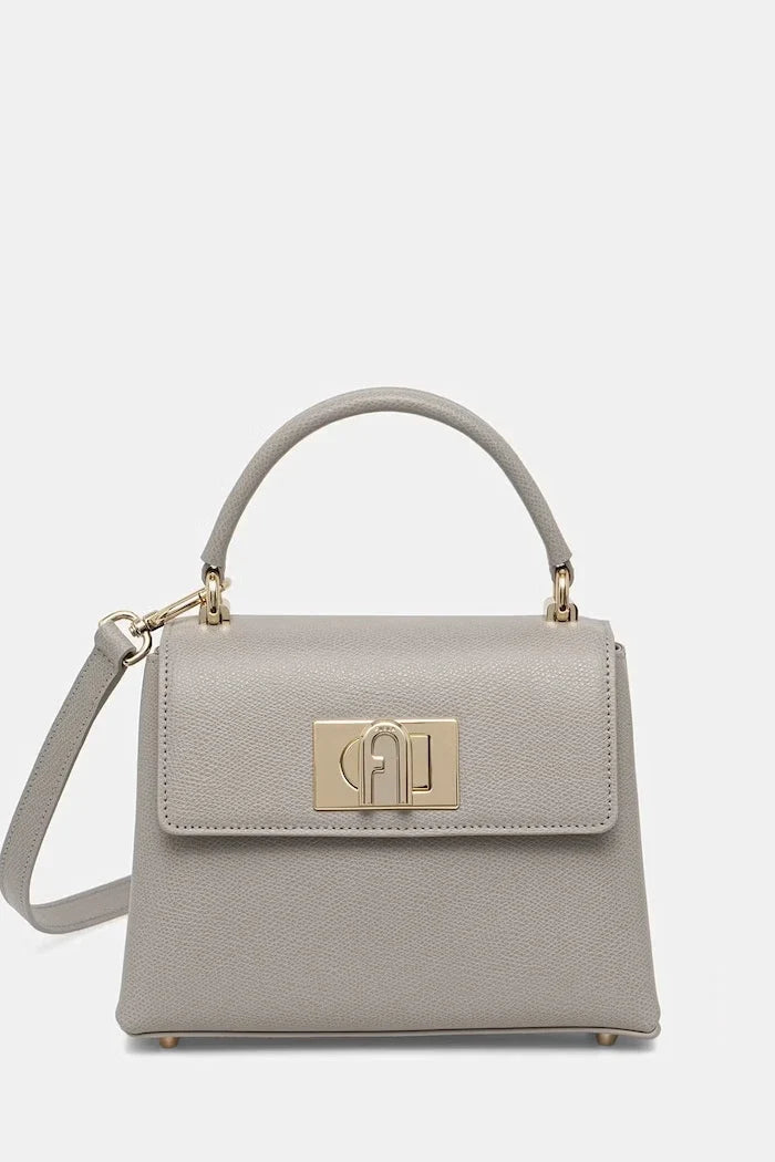 Bolso de hombro de piel para mujer Furla