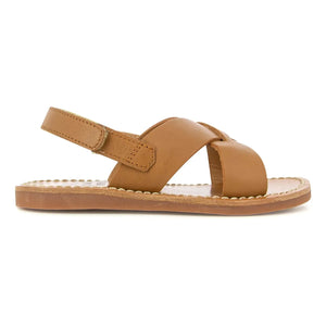 Pom d'Api - Sandalias de tiras Stitch | Marrón