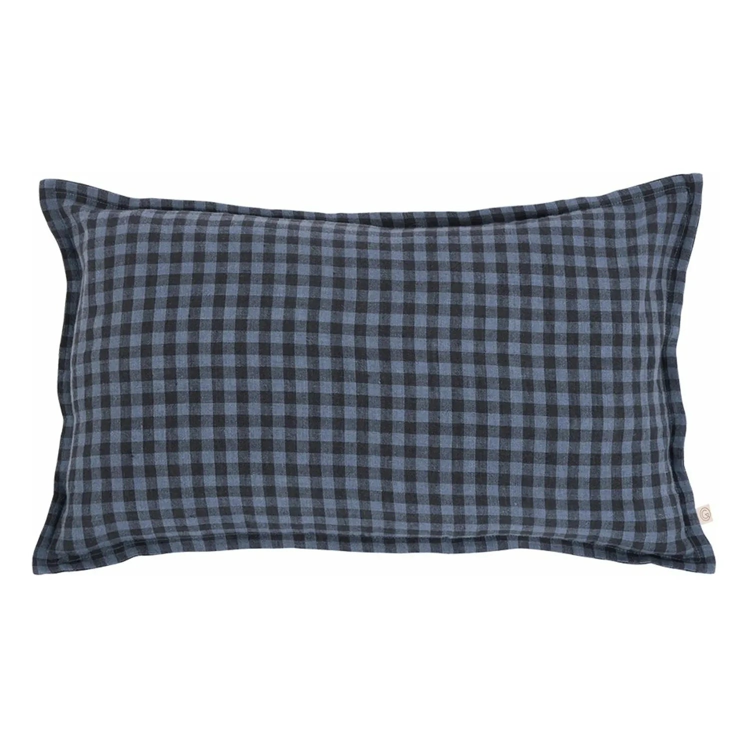 Gabrielle Paris - Funda de almohada de lino lavado Taormina | Vichy Marine