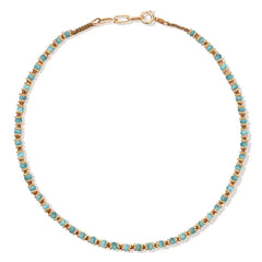 Tityaravy - Collar Kamala de turquesa | Azul