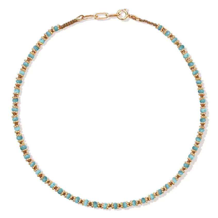 Tityaravy - Collar Kamala de turquesa | Azul