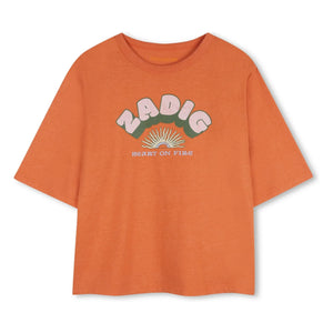 Zadig & Voltaire - Camiseta Kalbimde Ateş | Naranja