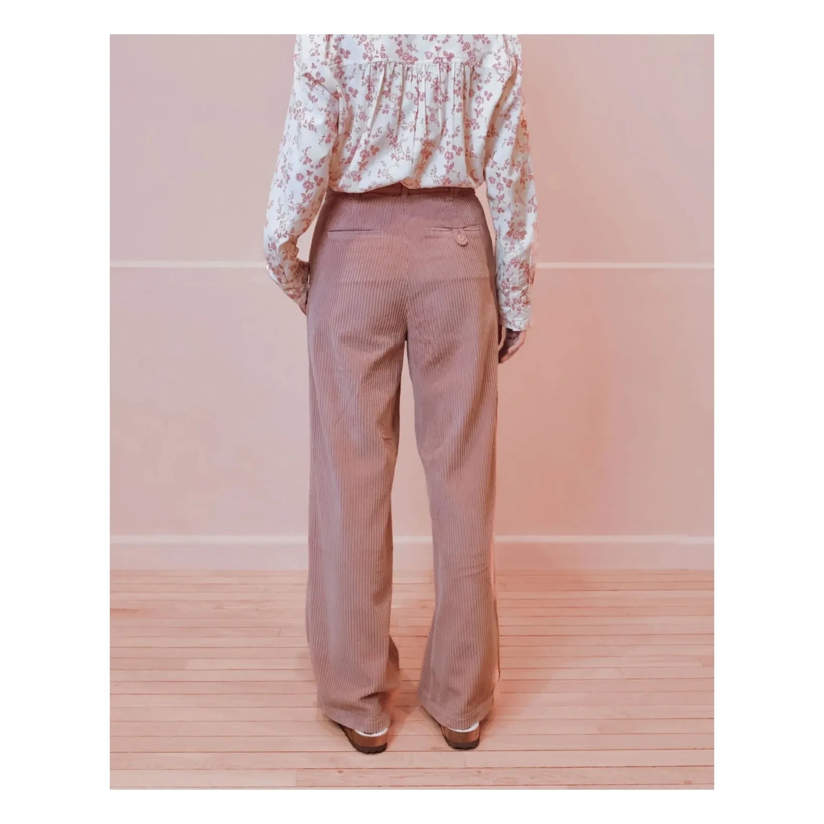 Emile et Ida - Pantalones de terciopelo Edgar | Palo de Rosa