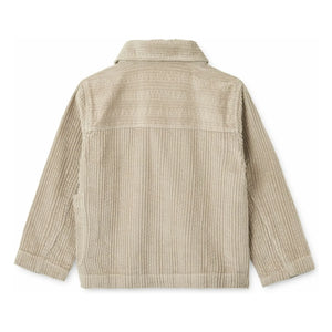 Liewood - Chaqueta de camisa de pana de algodón orgánico Paule | Beige