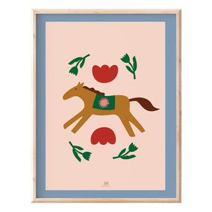 Ma petite vie - Póster Cheval Nomade | Beige