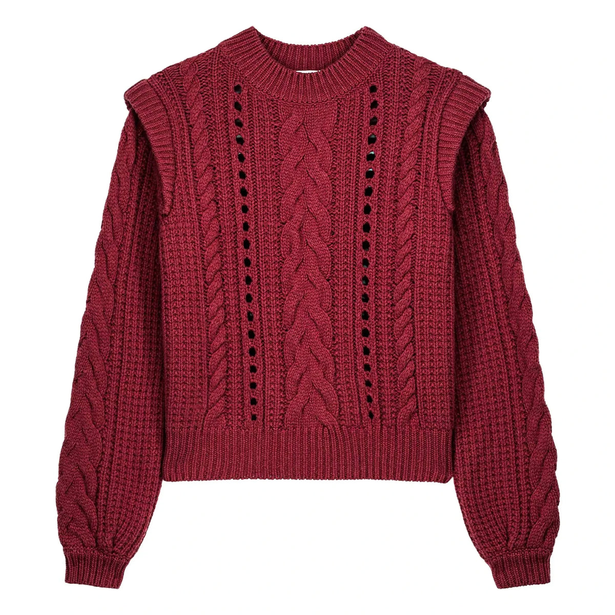 Louise Misha - Jersey Anika Laine - Colección Mujer | Rojo