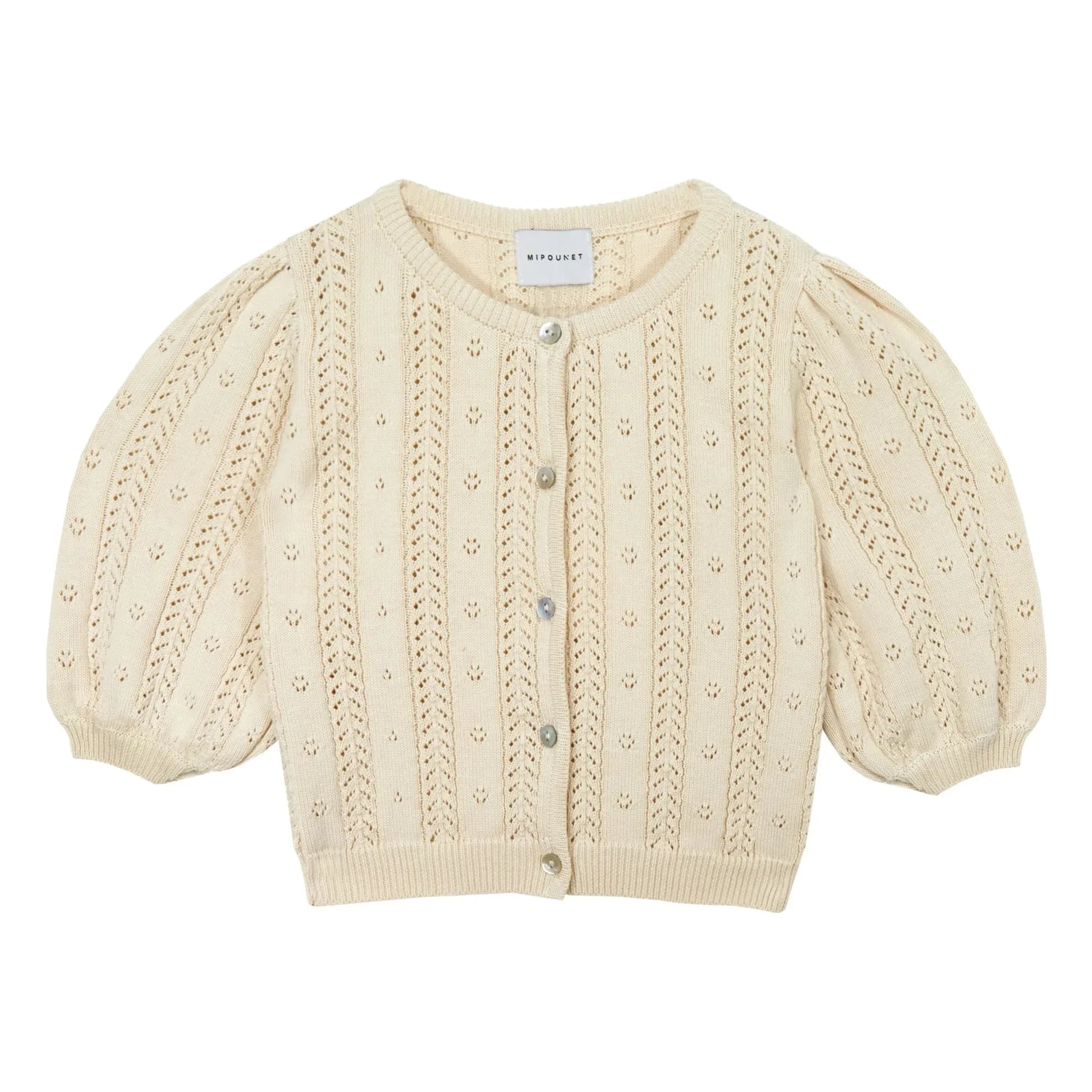 Mipounet - Chaqueta de punto Nilda | Crudo