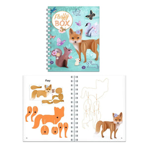 Djeco - Yaratıcı Aktivite Kiti - Pofuduk Kutu