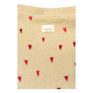 Studio Noos - Bolso cambiador Hearts | Crudo