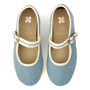 Hermosilla - Bailarina Hirondelle Denim | Azul denim