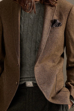 Polo Ralph Lauren chaqueta de lana de un botón para hombre