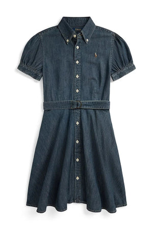 Polo Ralph Lauren Vestido de algodón para niña