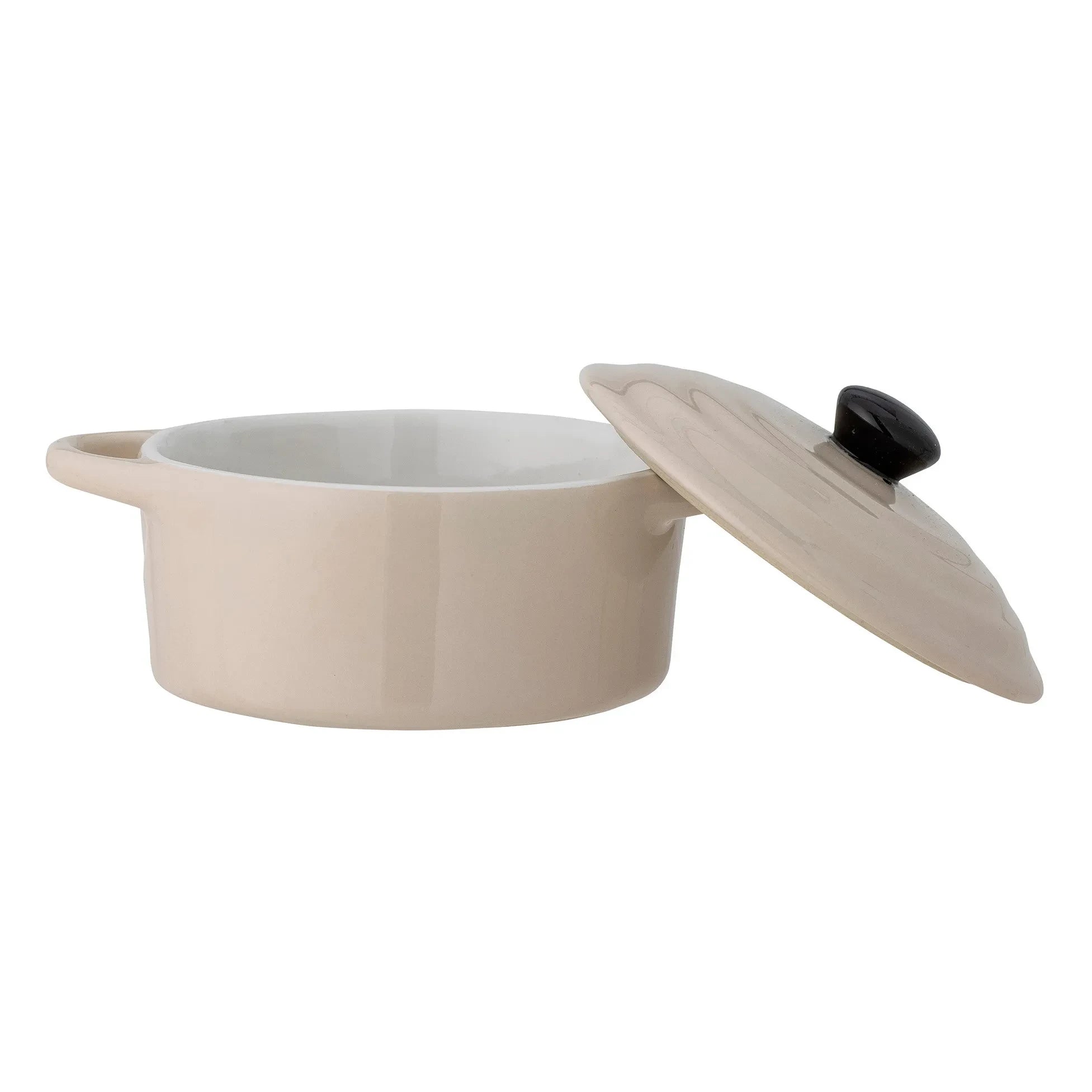 Bloomingville - Plato de servicio de gres | Blanco