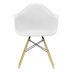 Vitra - Silla DAW - base de arce - Charles y Ray Eames | Blanco