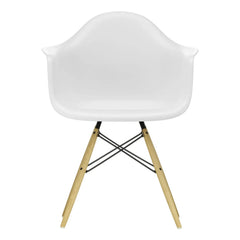 Vitra - Silla DAW - base de arce - Charles y Ray Eames | Blanco