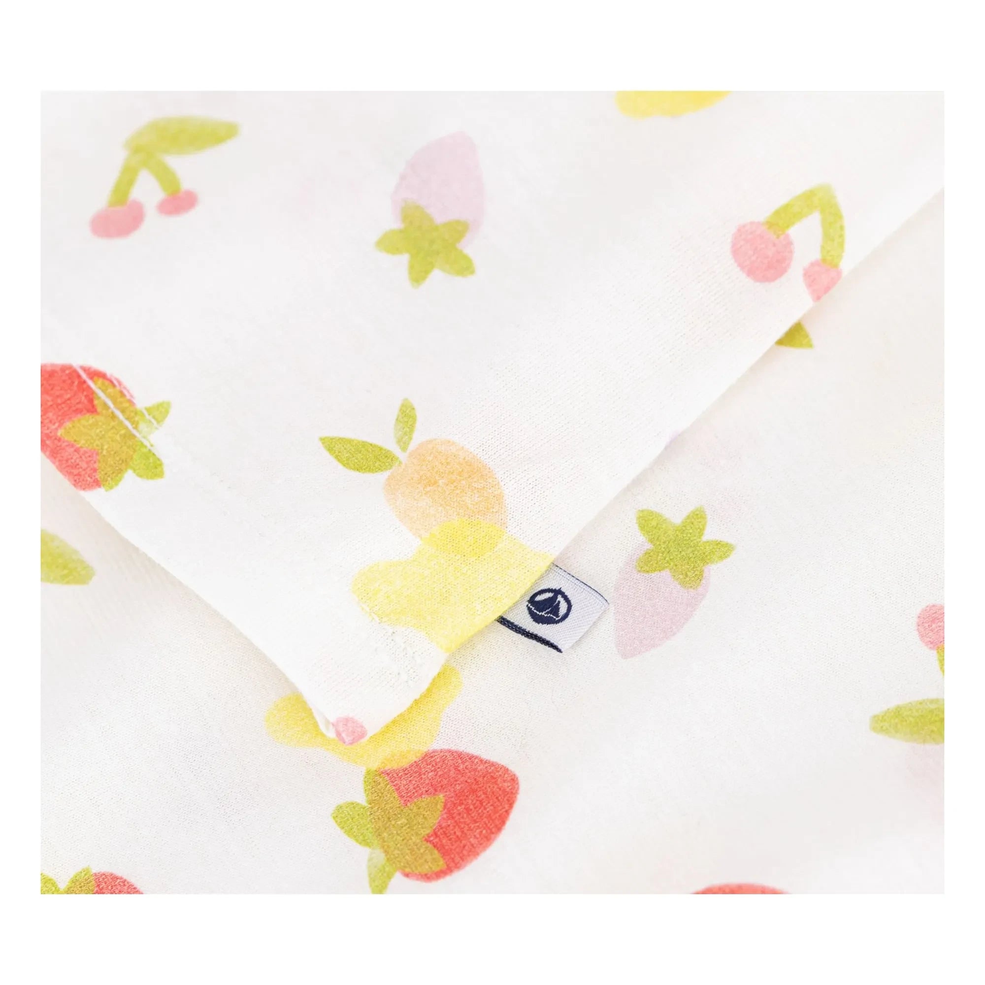 Petit Bateau - Camisón estampado de frutas | Crudo