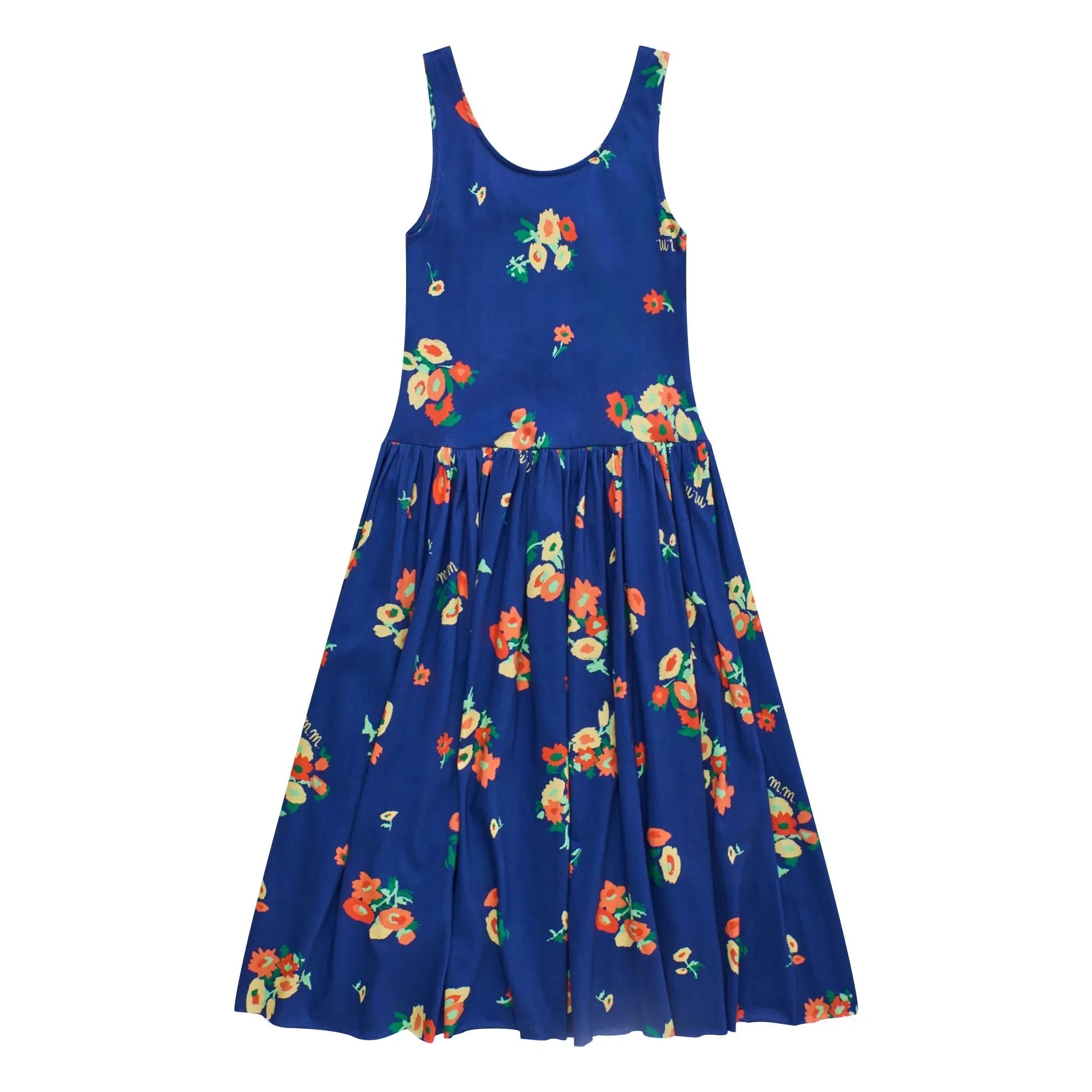 Maison Mangostan - Vestido Estampado Floral | Azul