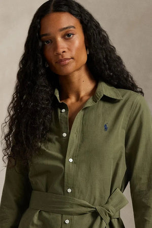 Vestido de lino Polo Ralph Lauren