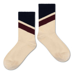 Repose AMS - Set de 3 pares de calcetines a rayas | Negro