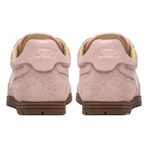 Autry - Zapatillas de baloncesto bajas Windspin de ante y piel | Rosa empolvado